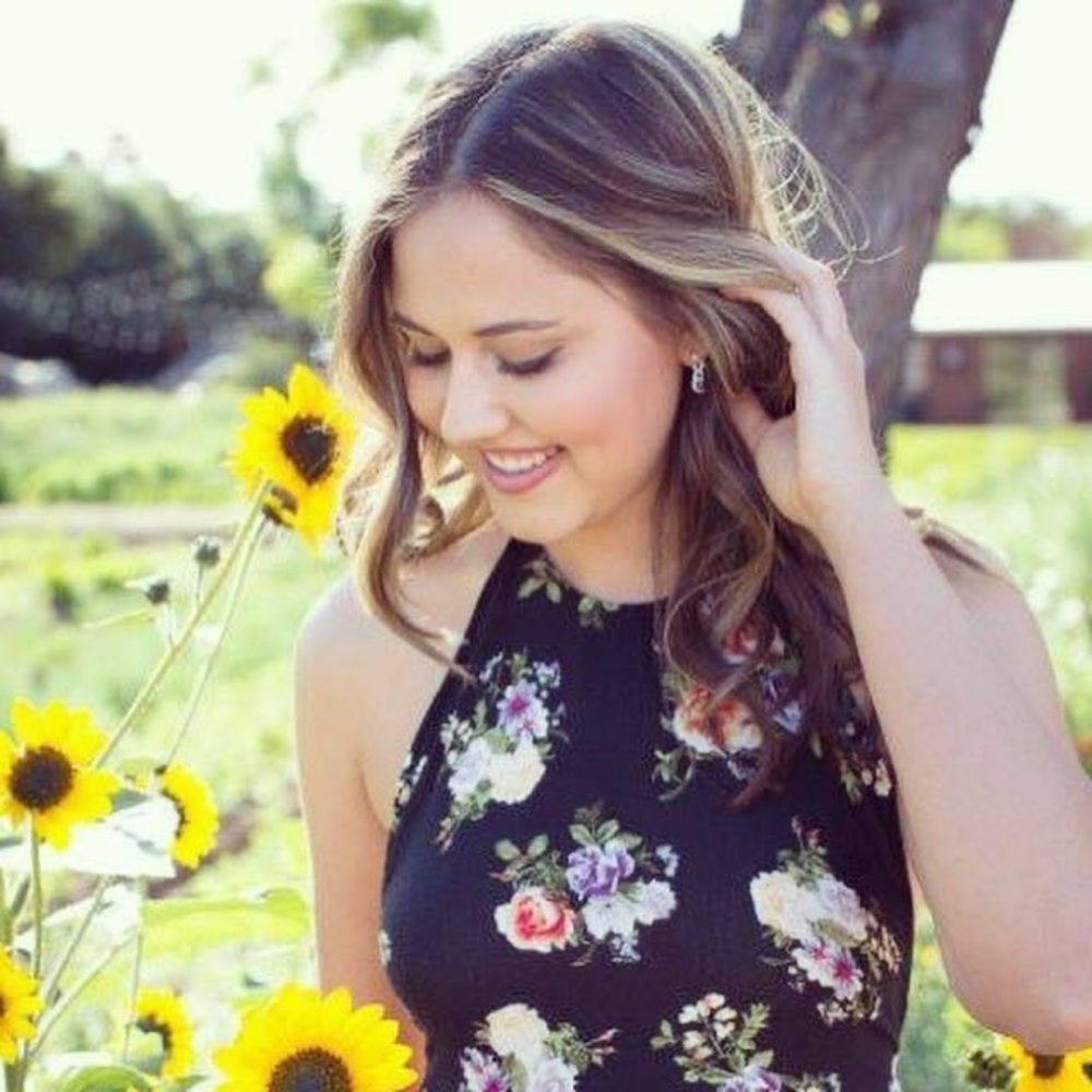 Free People beautiful floral halter dress